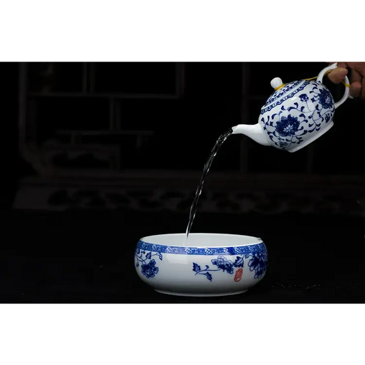Elegant porcelain teapot with fine craftsmanship