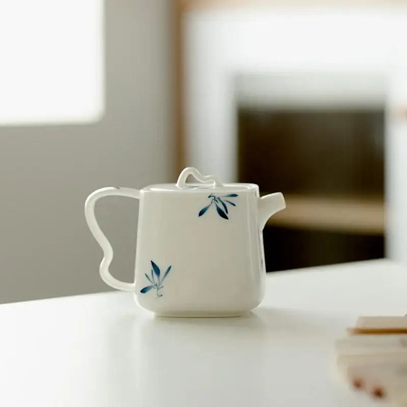 Ceramic teapot in traditional style