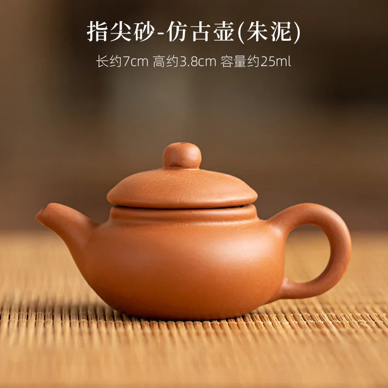 Mini Yixing Clay Teapot, 2 oz - view 14