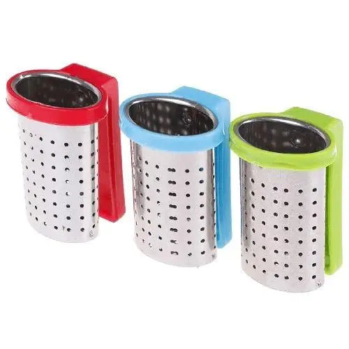 Stainless steel tea infuser for mug in teapot shape