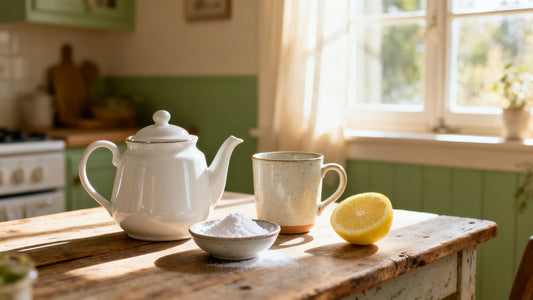 How to Clean Tea Stains from Teapots and Mugs (Without Ruining the Glaze)