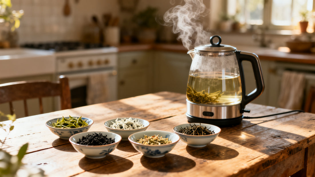 Electric Kettle Temperature Guide by Tea Type: Every Degree Matters
