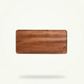 Acacia Wood Tea Tray with Elegant Design
