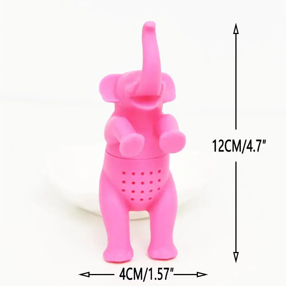 Pink elephant tea infuser, cute design