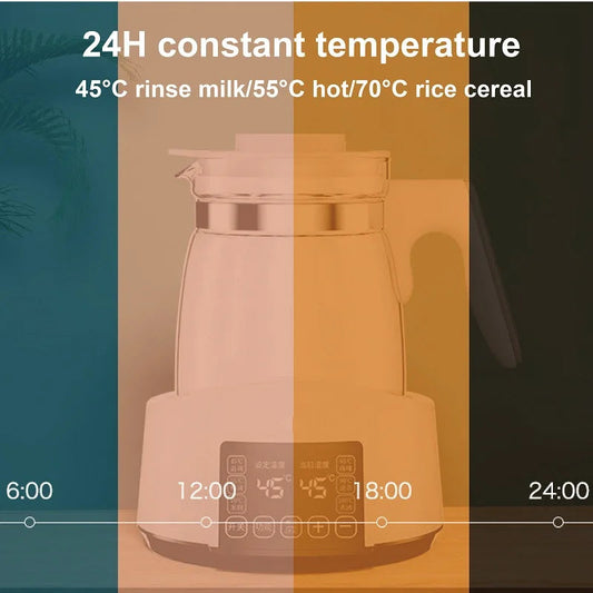 Baby Formula Kettle 1.2L, Precise Temp - view 2
