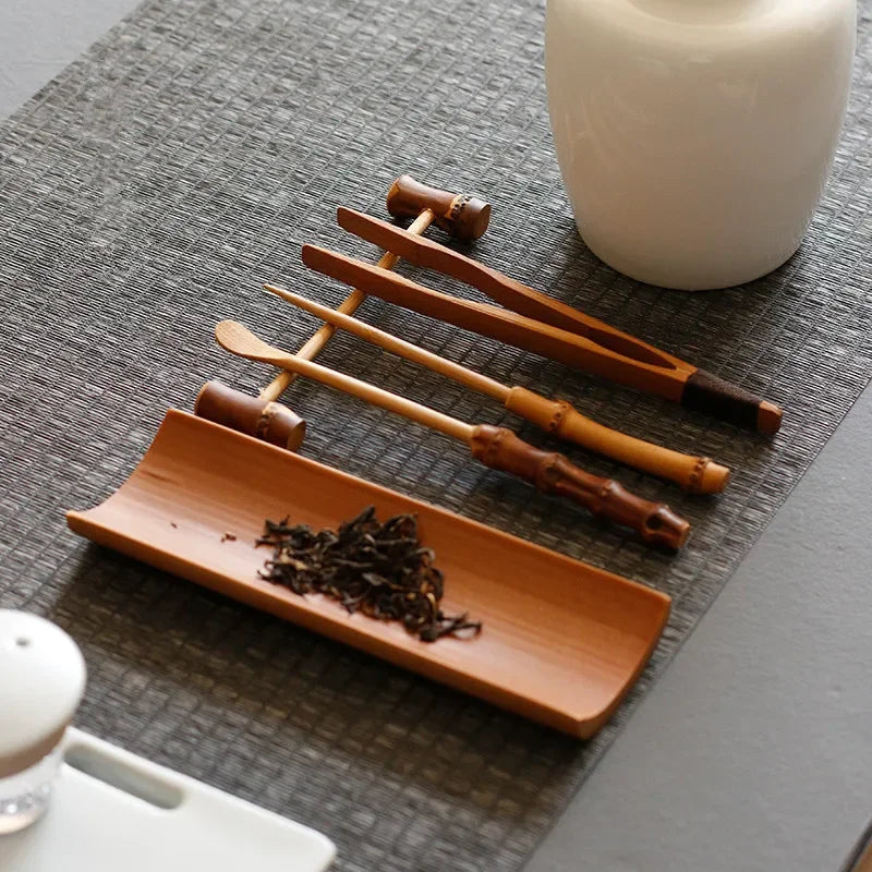 Bamboo Gongfu Tea Tool Set