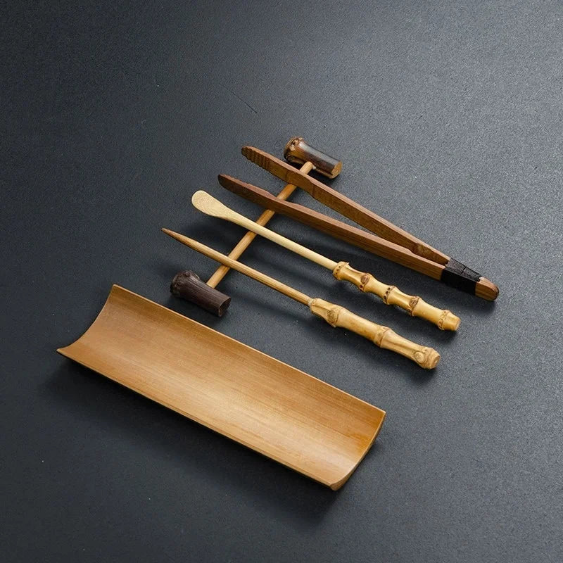 Bamboo Gongfu Tea Tool Set - view 8