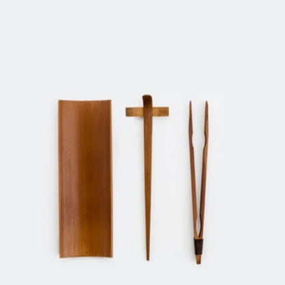 Bamboo Gongfu Tea Tool Set - view 9