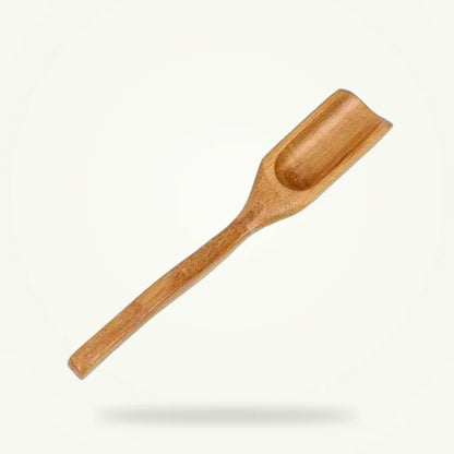 Bamboo Tea Spoon, Eco-Friendly Loose Leaf Scoop for Tea Ceremonies, product photo on a plain background
