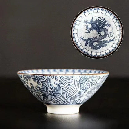 Blue and White Porcelain Gongfu Cup, 2.4 oz - view 13