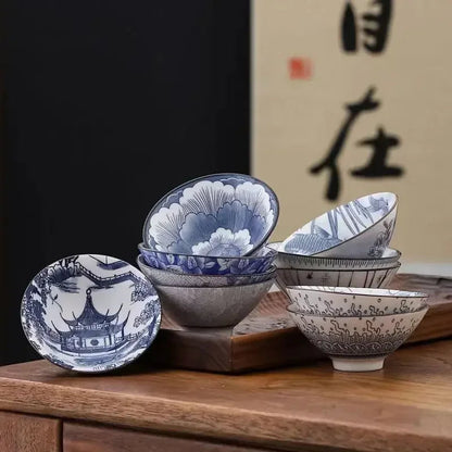 Blue and White Porcelain Gongfu Cup, 2.4 oz - view 3