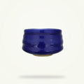 Blue Porcelain Chawan Matcha Bowl - Handcrafted Japanese Tea Bowl