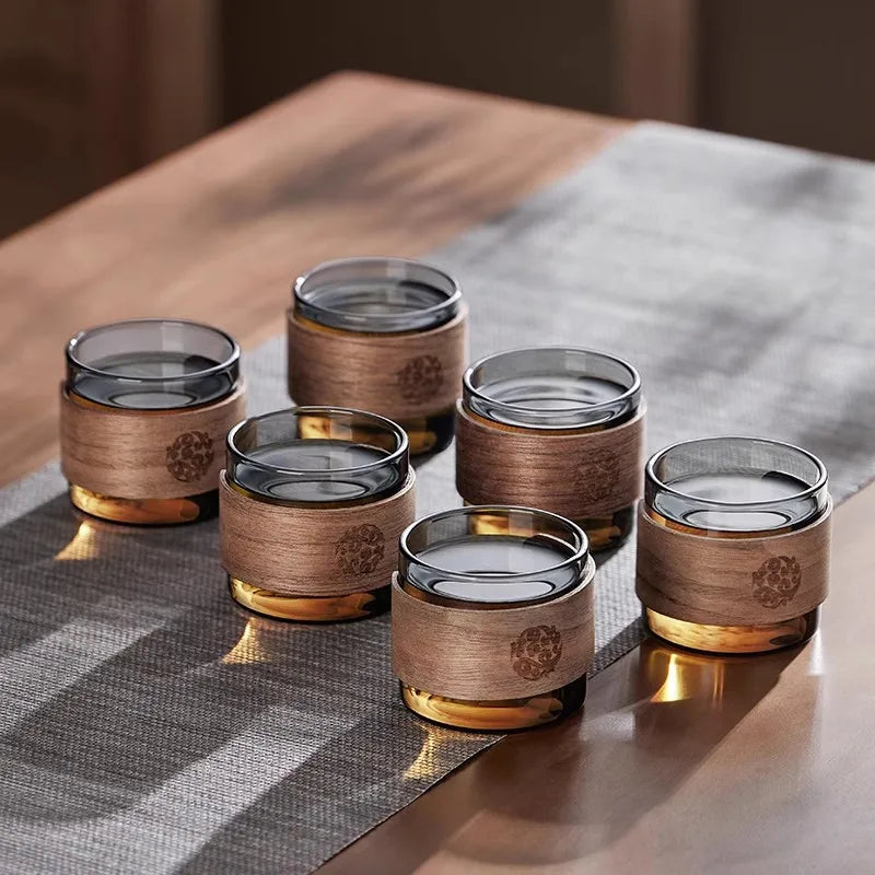 Borosilicate Tea Glasses, Set of 6