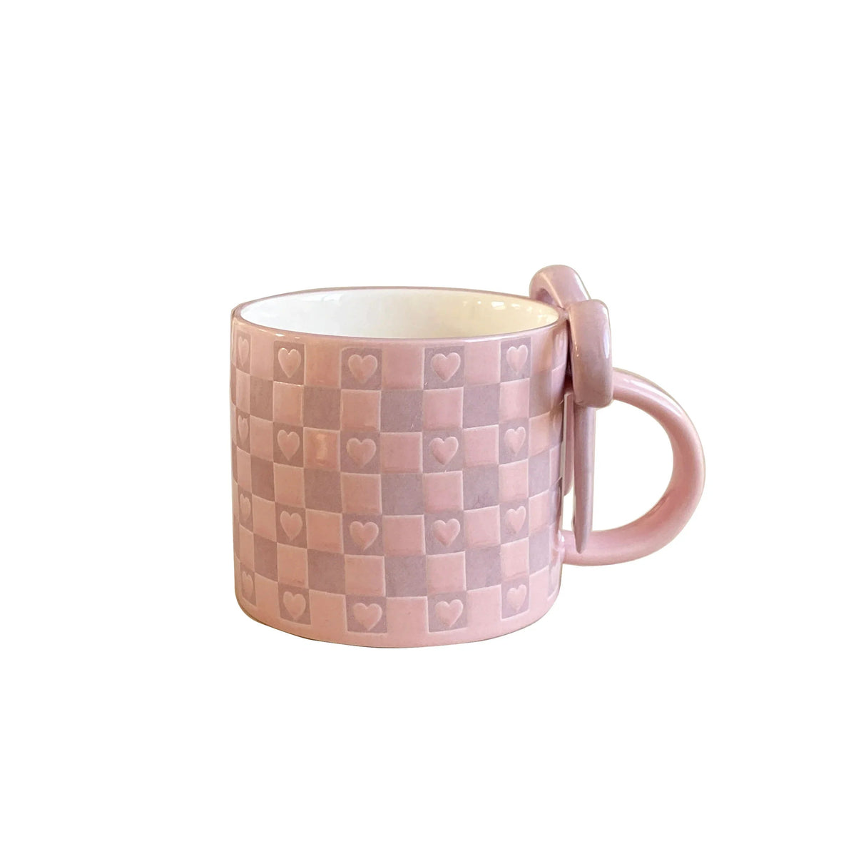 Bow Handle Ceramic Mug - view 5