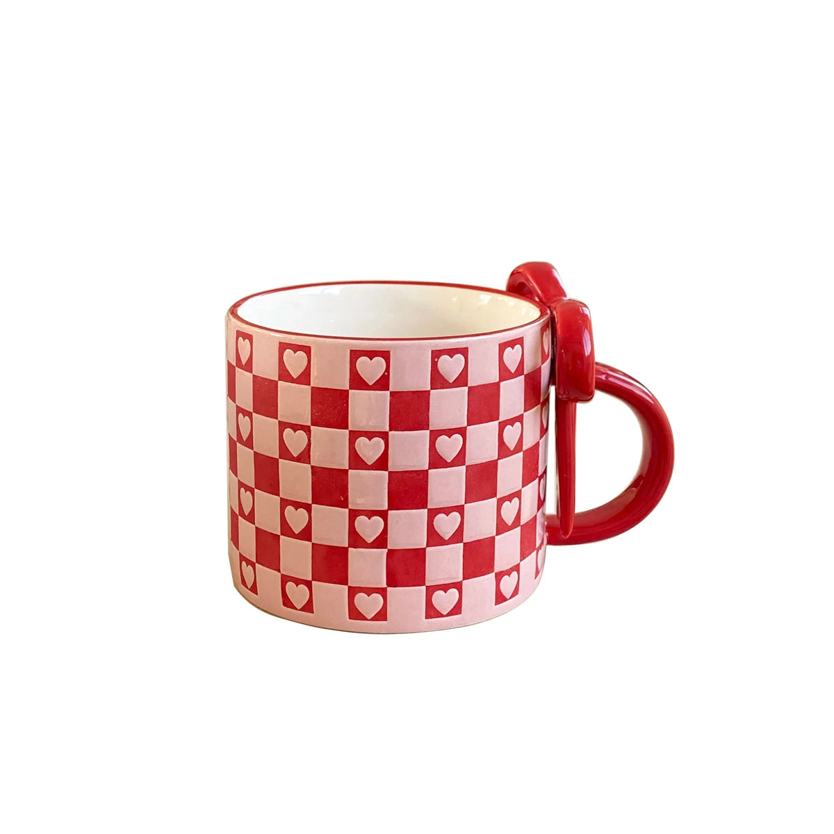 Bow Handle Ceramic Mug - view 6