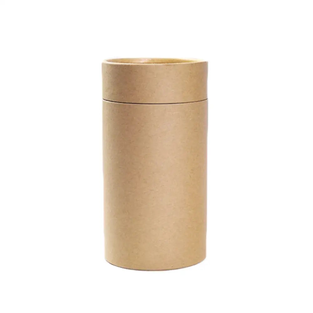 Cardboard tea storage box size 9.9x19 cm with fitted lid