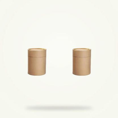 Cardboard tea storage box with fitted lid, five sizes available