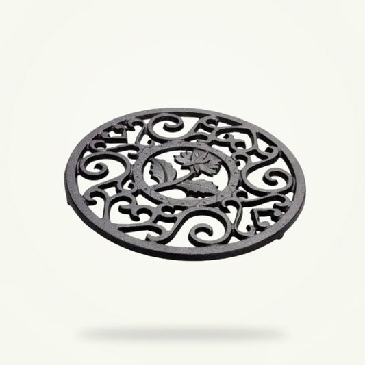Cast Iron Teapot Trivet - Heat Resistant Tea Pot Stand, product photo on a plain background