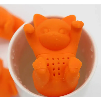 Adorable cat tea infuser for tea lovers