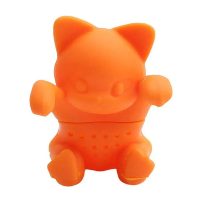 Cute cat tea strainer for a mug