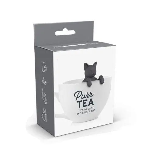 Cat tea infuser in its gift box