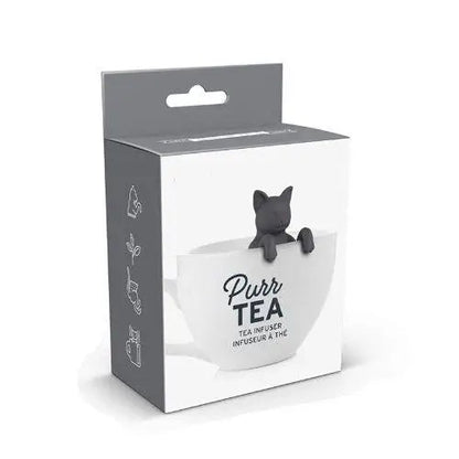 Cat tea infuser in its gift box