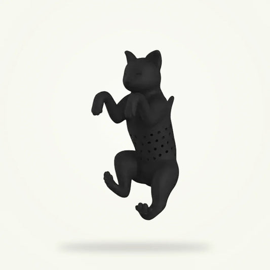 Cat Tea Infuser - Cute Silicone Tea Strainer for Loose Leaf Tea, product photo on a plain background