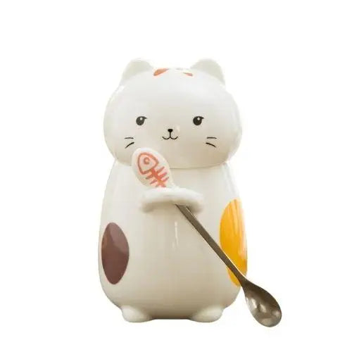 Cat tea mug with Princess Pimsou design
