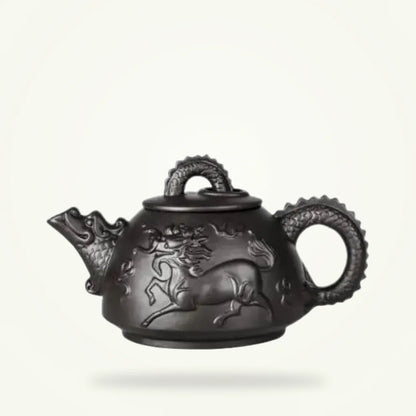 Celestial Horse Yixing Teapot 600ml - Traditional Chinese Clay Teapot, product photo on a plain background