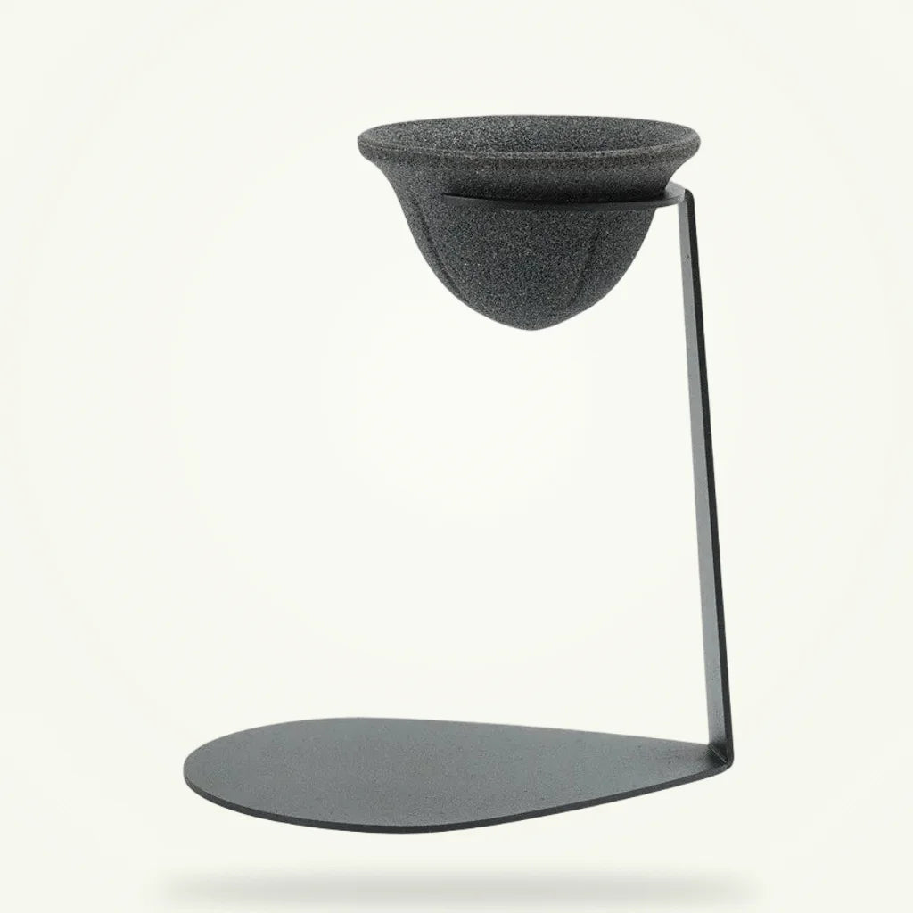 Ceramic Fine-Mesh Tea Strainer, product photo on a plain background