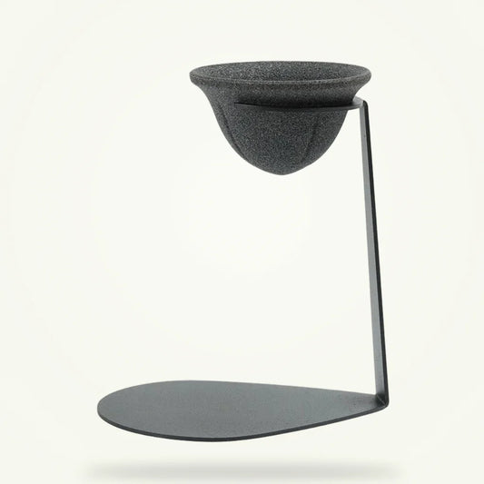 Ceramic Fine-Mesh Tea Strainer, product photo on a plain background