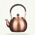 Chinese Copper Teapot 1.5L - Handcrafted Round Teapot