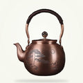 Chinese Copper Teapot with Moon Motif, 1.5L