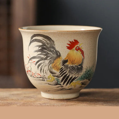 Chinese Zodiac Ceramic Tea Cup - view 11
