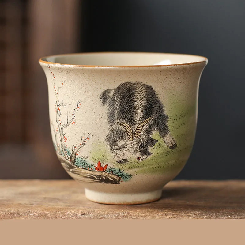 Chinese Zodiac Ceramic Tea Cup - view 12