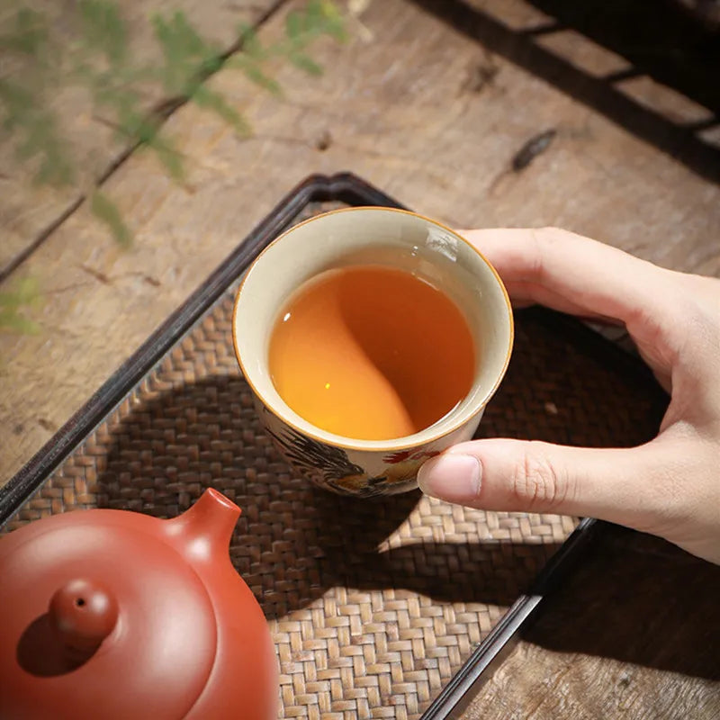 Chinese Zodiac Ceramic Tea Cup - view 3