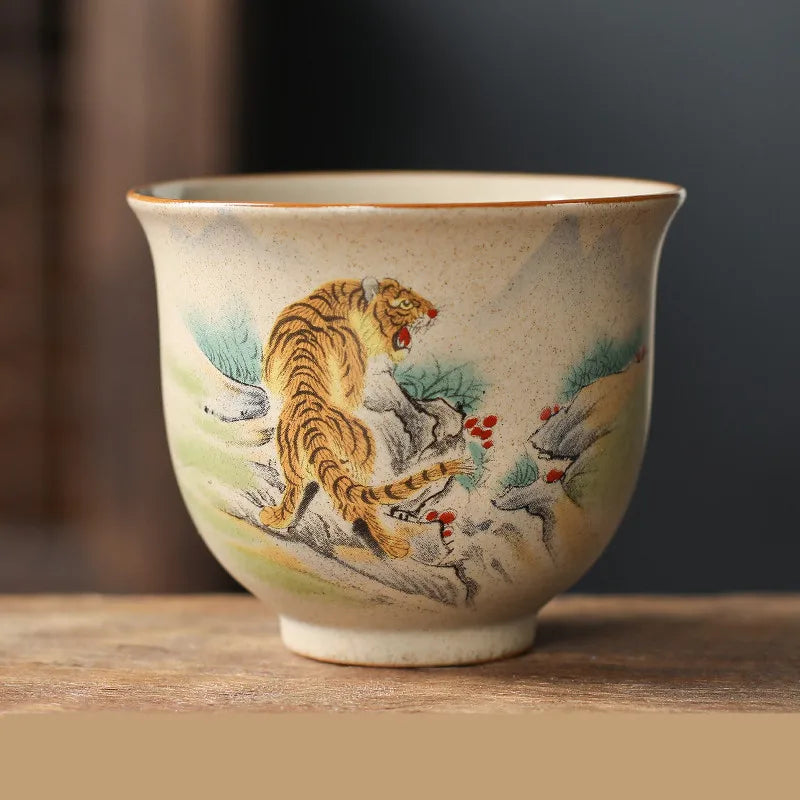 Chinese Zodiac Ceramic Tea Cup - view 7