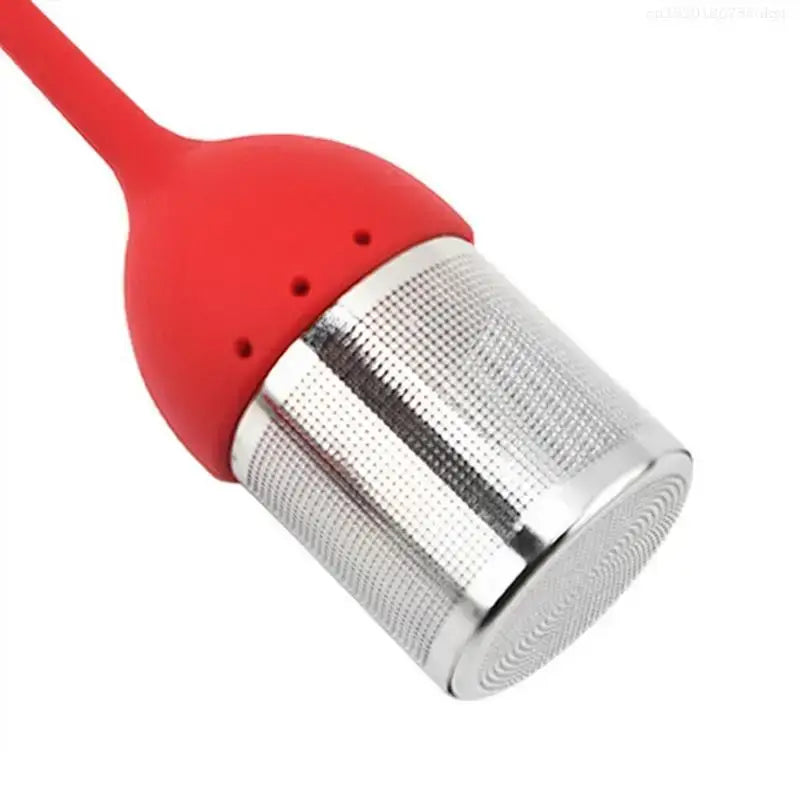 Festive tea infuser with Santa Claus face