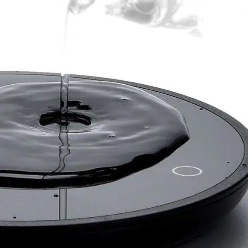 Mug warmer with glass top easy to clean