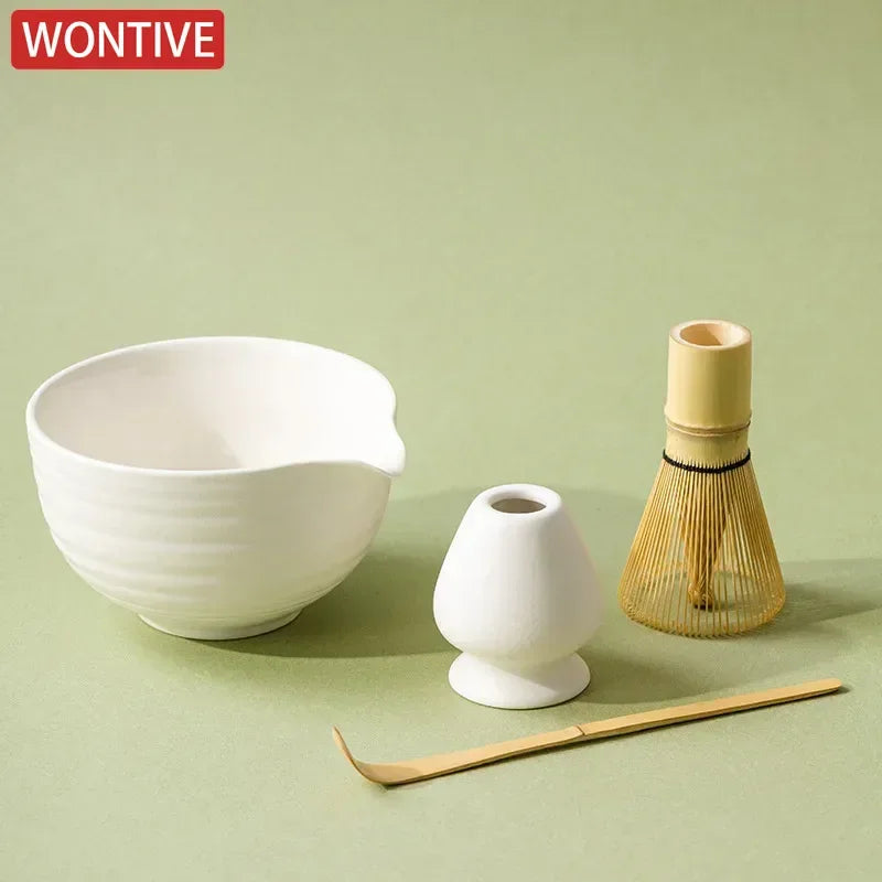 Complete Matcha Set with Bamboo Whisk - view 3