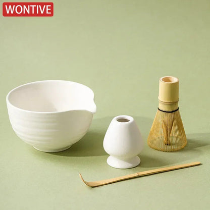 Complete Matcha Set with Bamboo Whisk - view 3