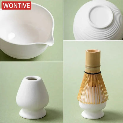 Complete Matcha Set with Bamboo Whisk - view 4