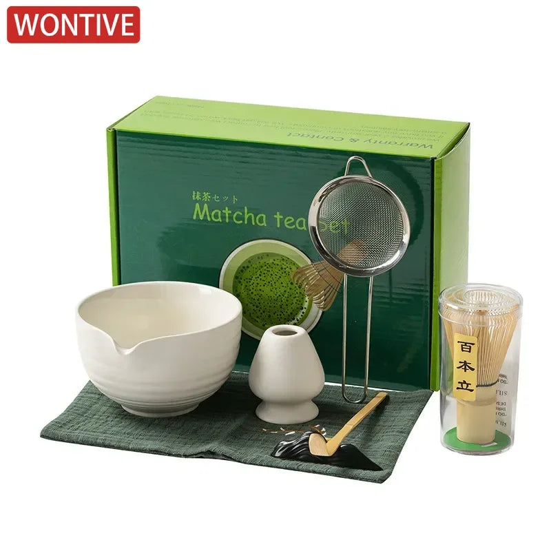 Complete Matcha Set with Bamboo Whisk - view 5