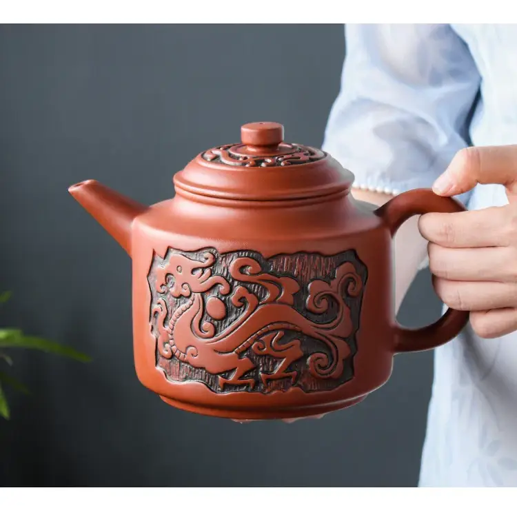 contemporary-ceramic-teapot-with-infuser-1-5l Red