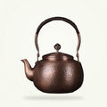 Copper Stovetop Tea Kettle 1500ml Handmade Classic