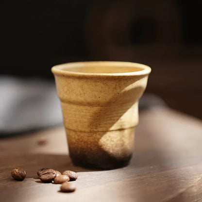 Crumpled Ceramic Tasting Cup - view 13
