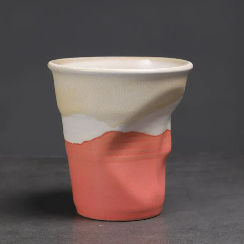 Crumpled Ceramic Tasting Cup - view 15
