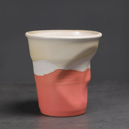 Crumpled Ceramic Tasting Cup - view 15