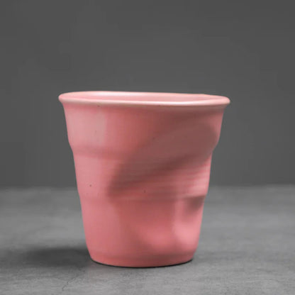 Crumpled Ceramic Tasting Cup - view 8