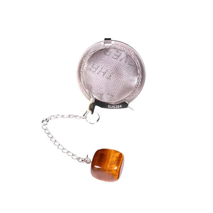 crystal-tea-infuser-with-natural-stone Tiger Eye